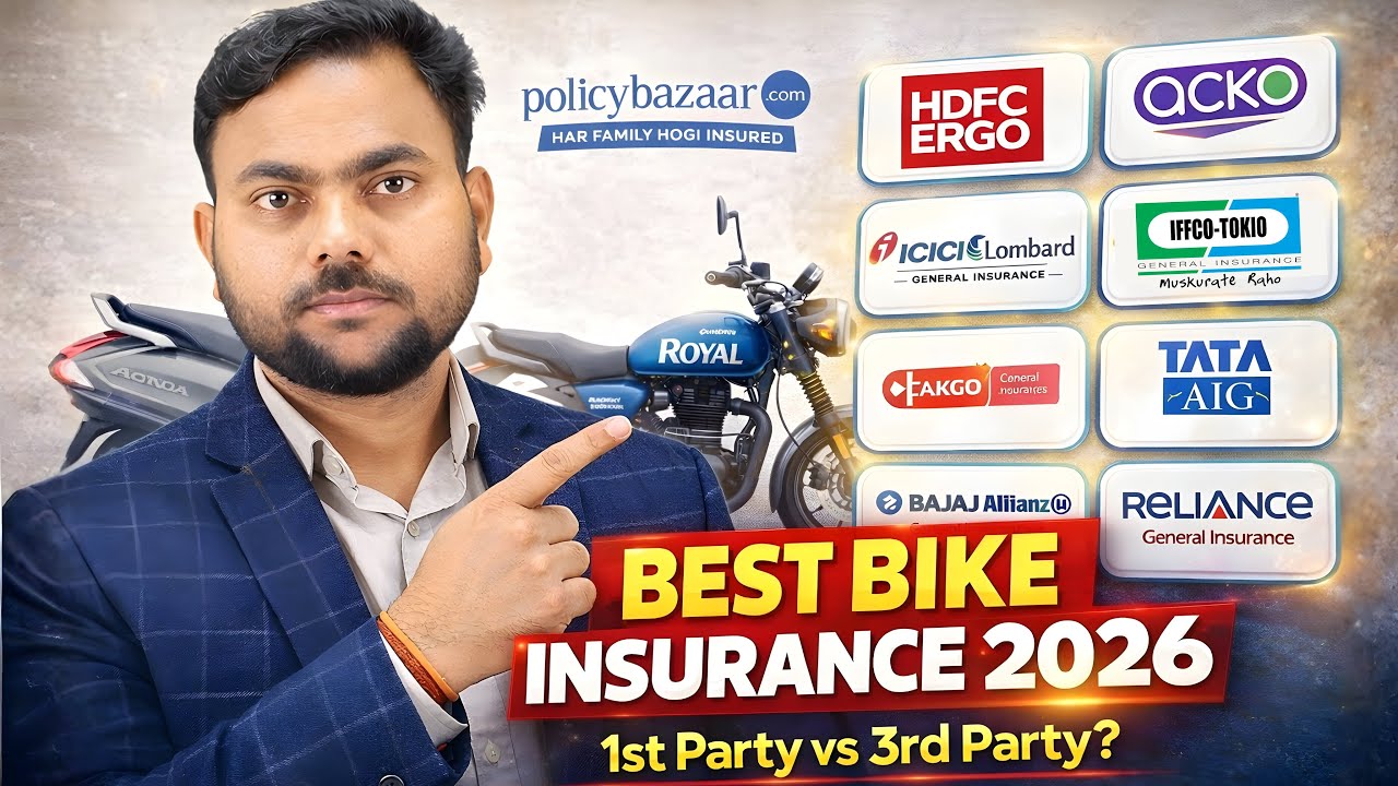 Bike ka Insurance Kaise Kare 2026 | Best Bike Insurance Policy | Bike Insurance Kaise kare Online