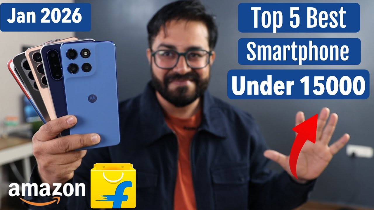 Top 5 Best Phone Under 15000 in Jan 2026 I best 5g mobile under 15k