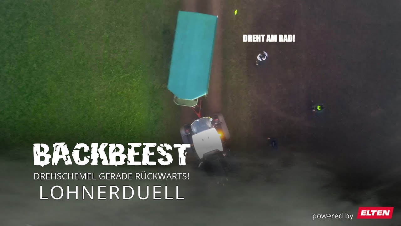 Drehschemel r&uuml;ckw&auml;rts fahren BACKBEEST vs M&H | BACKBEEST LOHNERDUELL