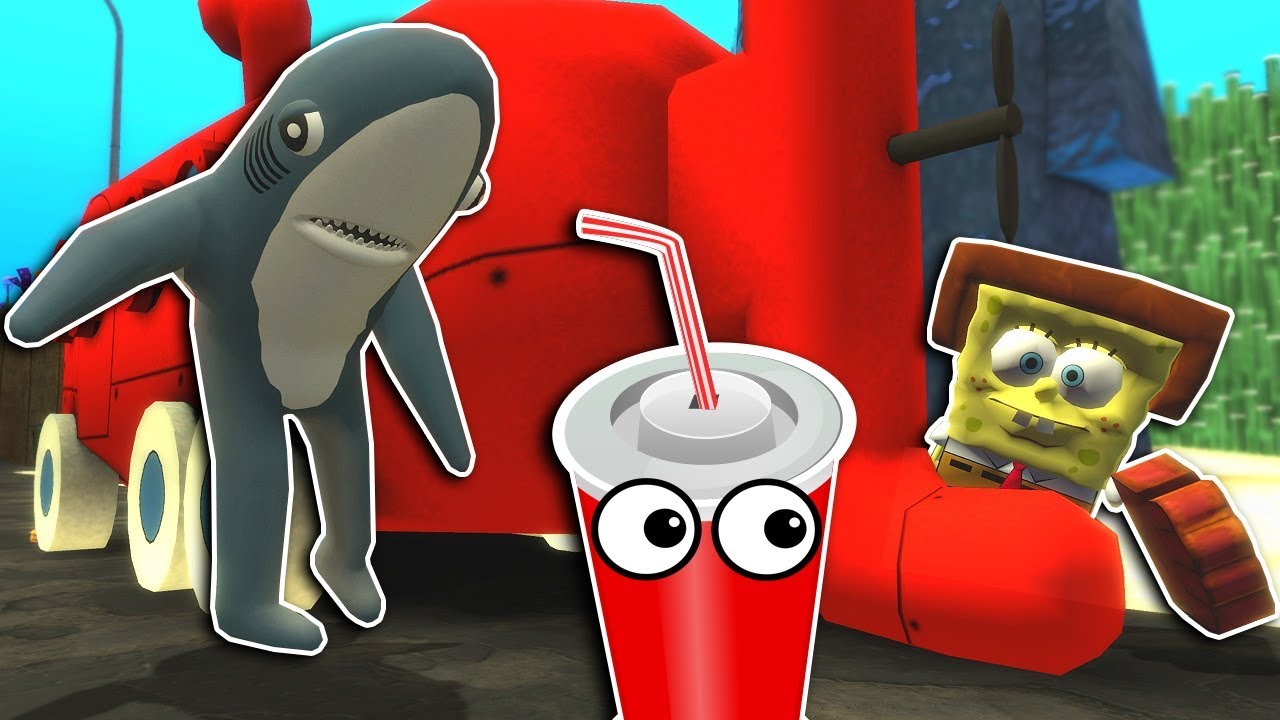 SPONGEBOB SQUAREPANTS HIDE AND SEEK! - Garry's Mod Gameplay - Gmod Multiplayer Prop Hunt