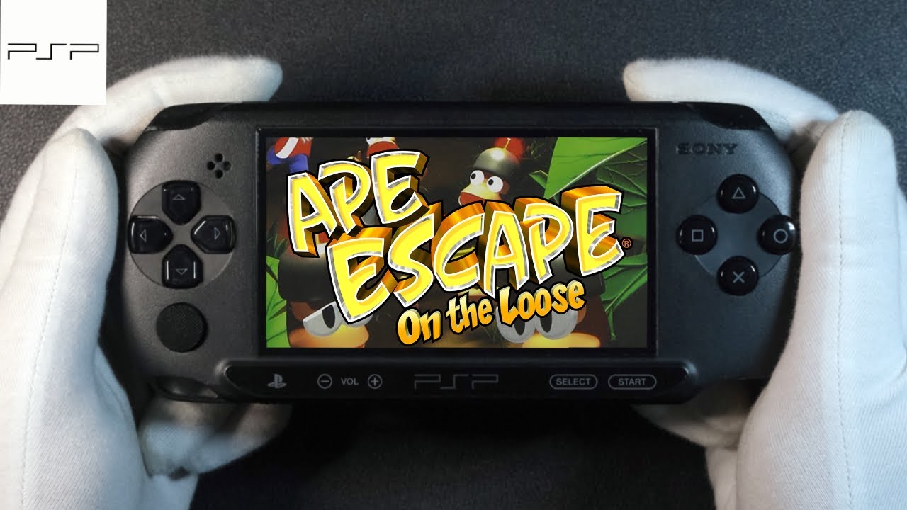 Ape Escape: On the Loose / Ape Escape P Sony PlayStation Portable PSP Handheld Gameplay