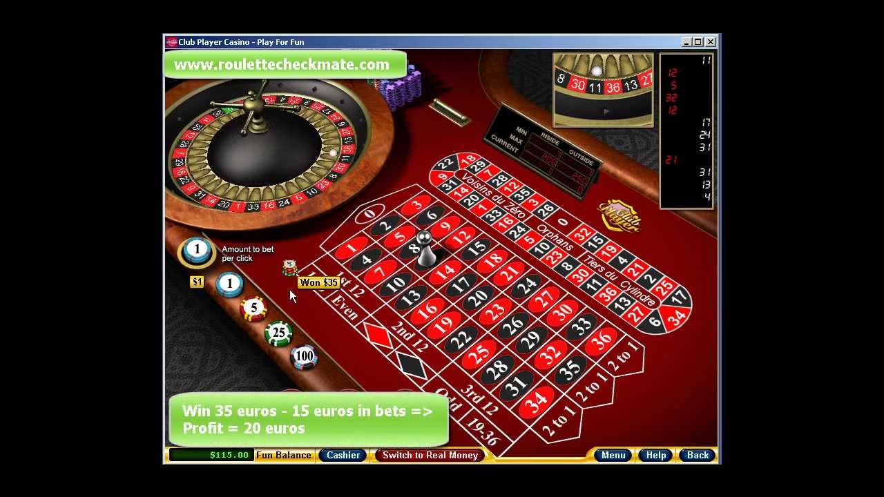 Roulette Checkmate-6, Wins And Profits At Club Player Casino, Part 2