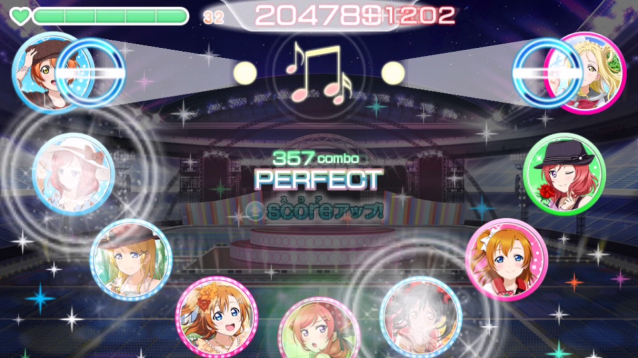 ラブライブ！ スクフェス 微熱からMystery [MASTER] Full Combo 判定強化なし (No perfect locks)
