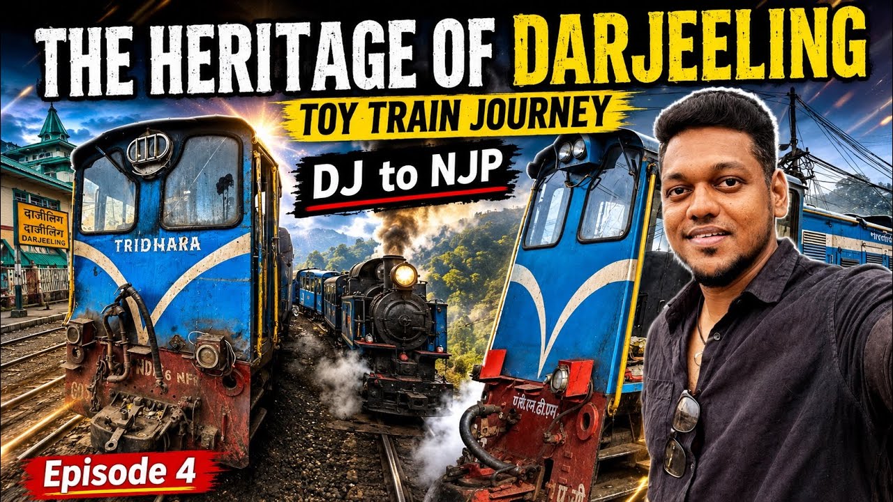 DARJEELING TOY TRAIN JOURNEY | DJ to NJP FULL JOURNEY VLOG | INDIAN RAILWAYS