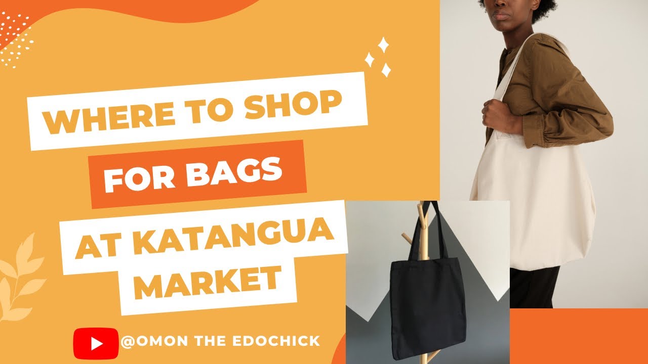 Where To Get Cheapest & Quality Bags  In Katangua Market, Lagos | Thrift Market Vlog