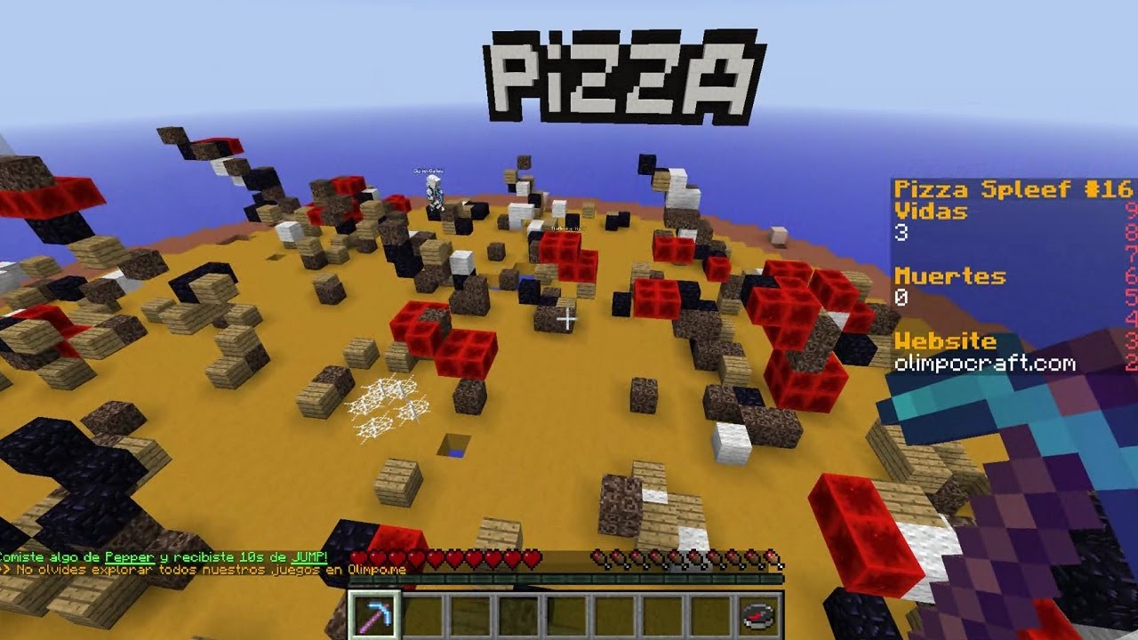 PIZZA,BESTIAS Y HAMBRE EN MINECRAFT!