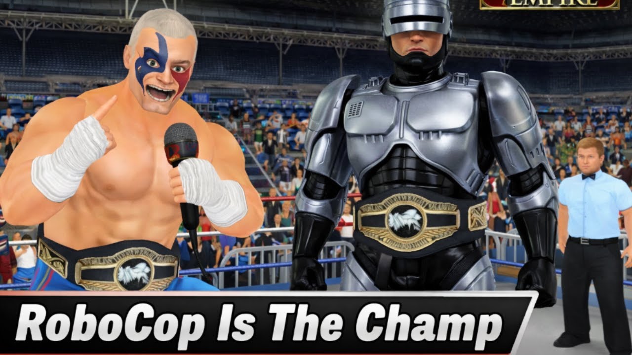 RoboCop Is The Champ - Wrestling Empire
