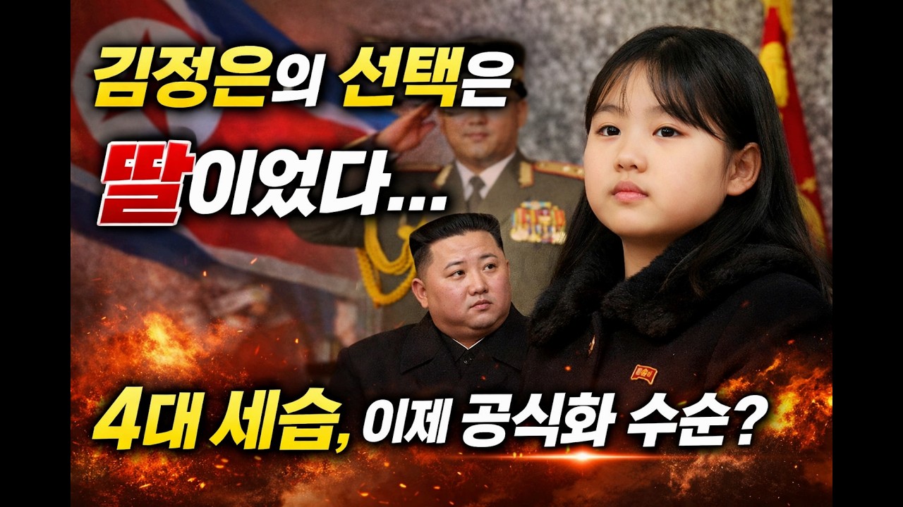 [이슈] “김정은의 선택은 딸이었다…4대 세습, 이제 공식화 수순?”