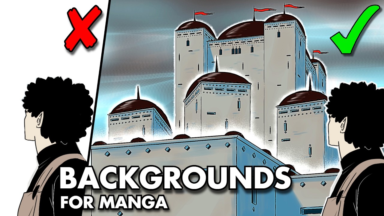 Learning To Draw Manga Backgrounds After 6 Years of Neglect