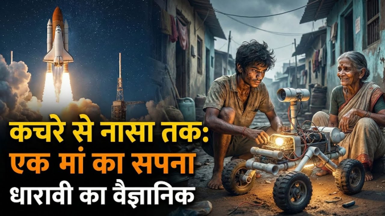 माँ के ऑपरेशन के लिए, इस बेटे ने कबाड़ से नासा का सपना सच कर दिखाया। रुला देगी यह कहानी।