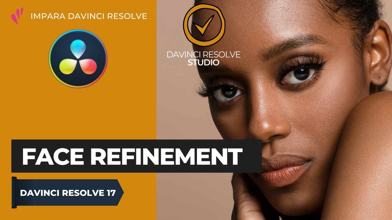 Face Refinement | Color | Davinci Resolve ITA