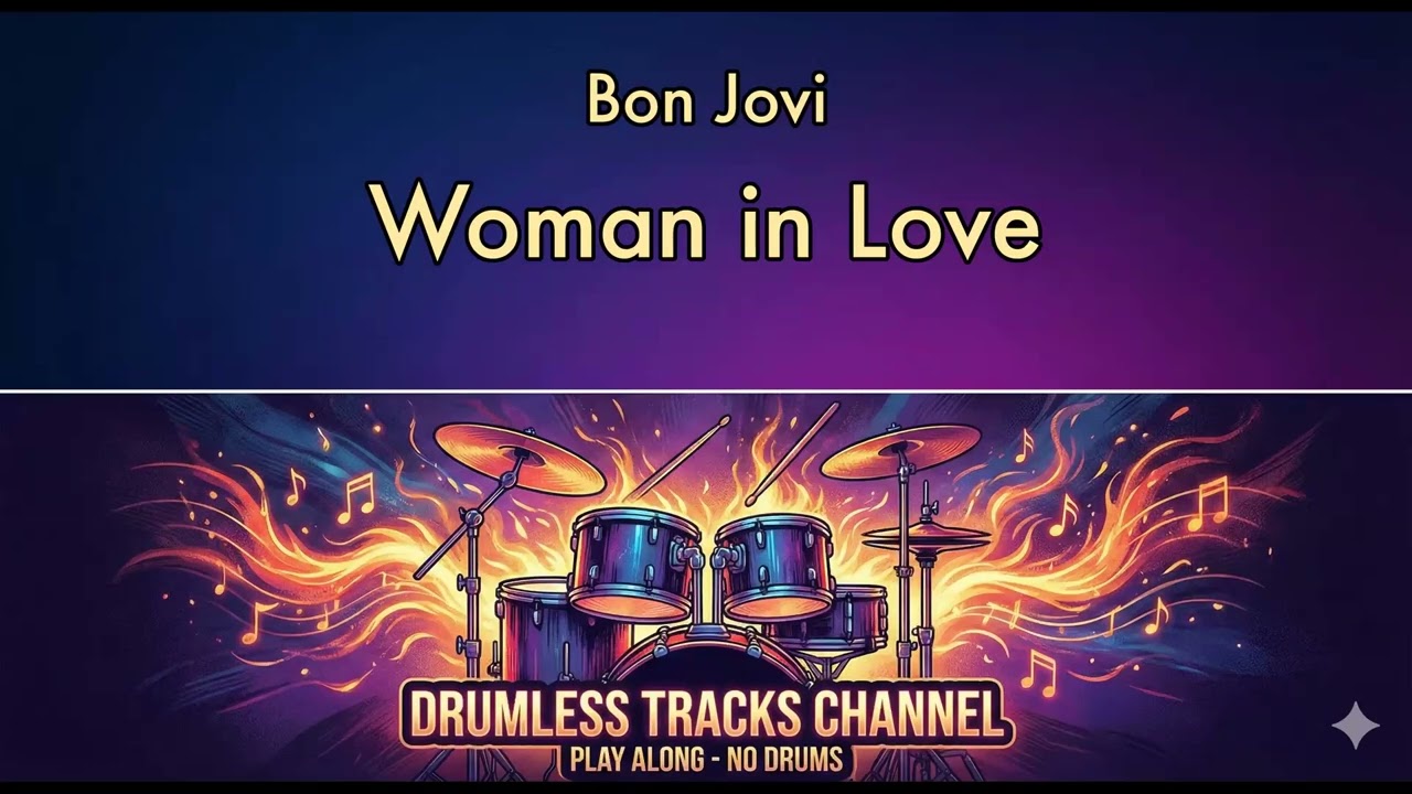 Bon Jovi - Woman in Love - Drumless
