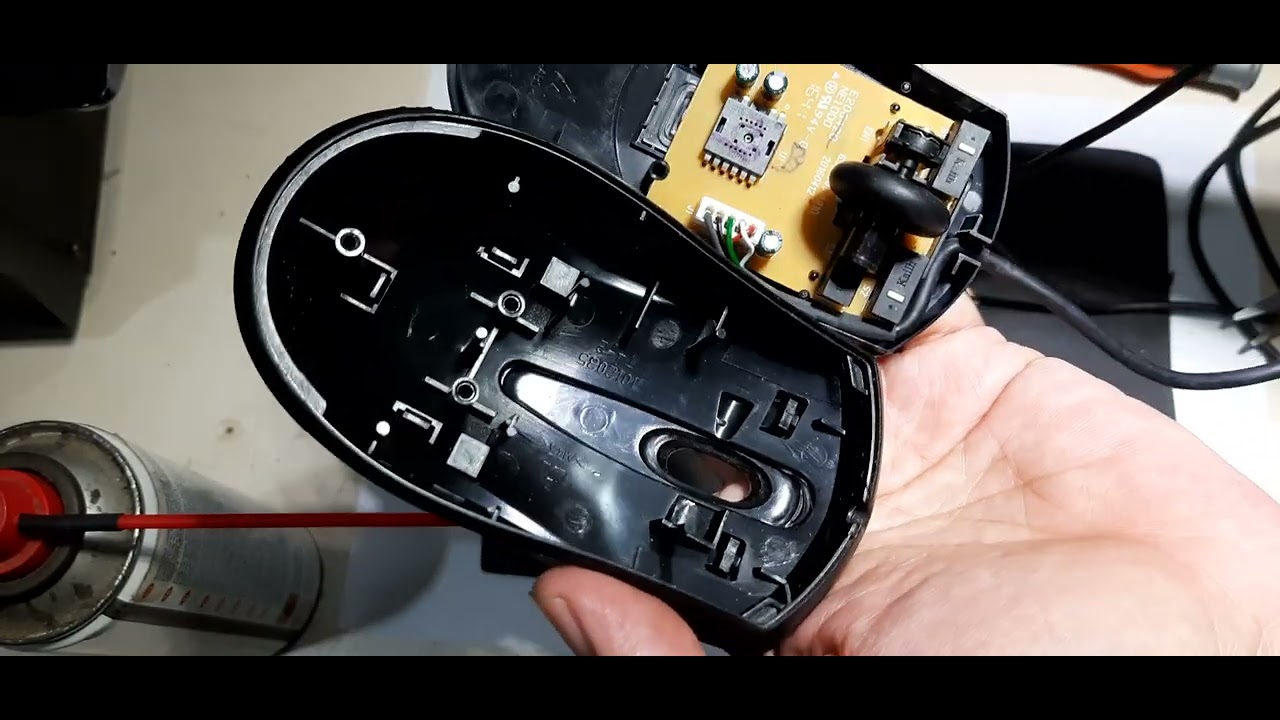 USB Mouse Asus 0K100-00030300 - Mouse Scrolling doesn't work right - Contact cleaner