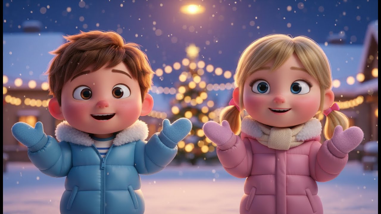 Dozi & Mary at the Winter New Year Festival ❄️🎉 | Happy New Year 2026 | Cozy Kids Animation