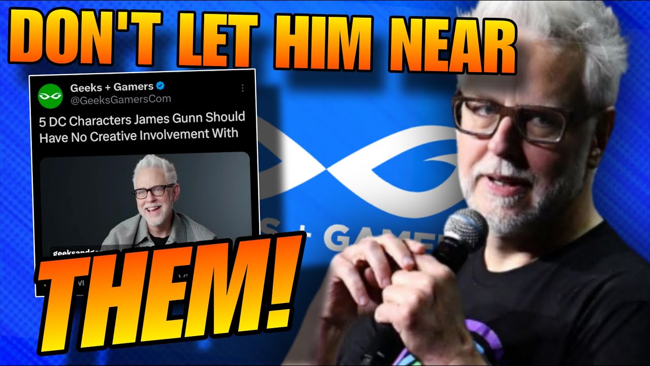 Characters James Gunn shouldn't EVER handle!