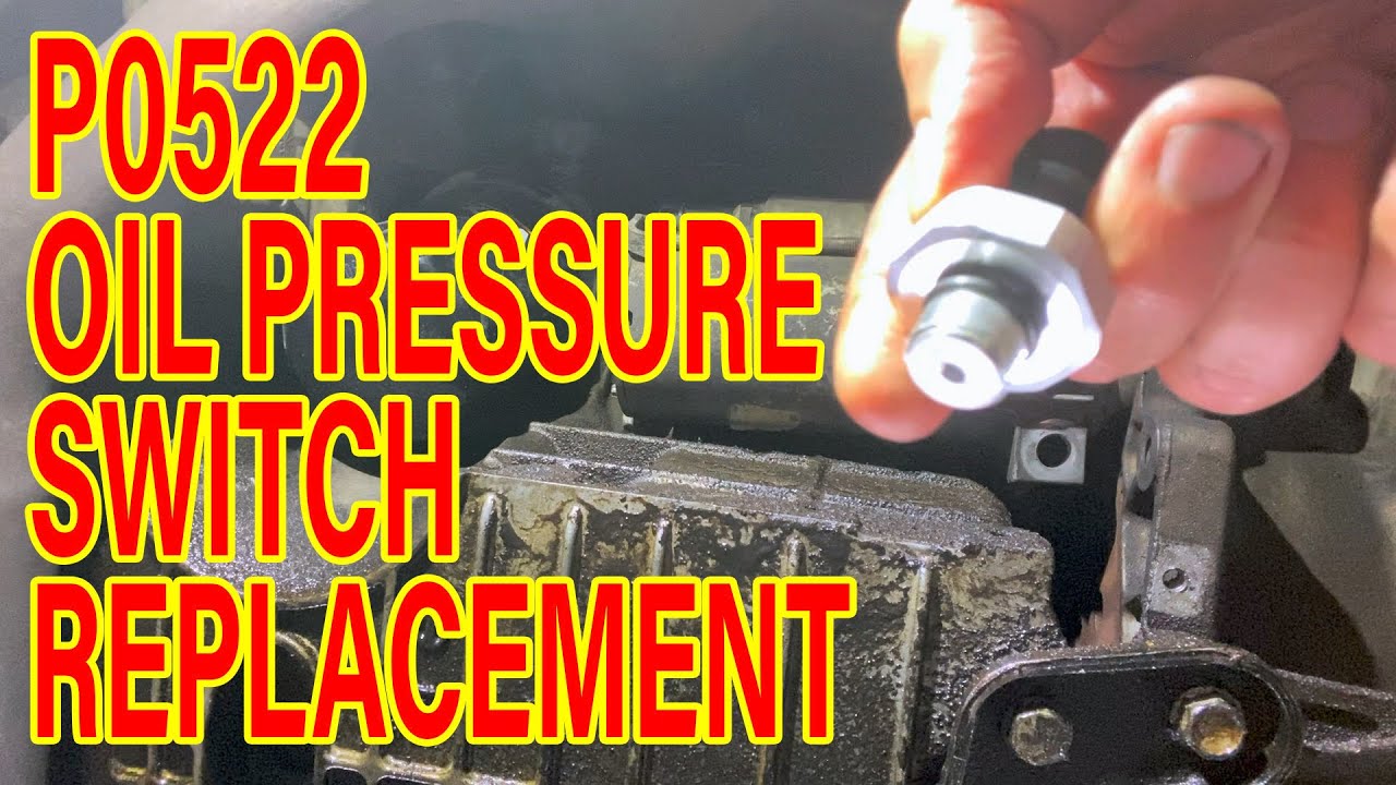 What does engine code P0522 P0523 Mean?  How to Replace Oil Pressure Sender Switch Pontiac G6