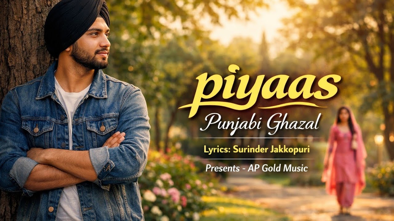 PIYAAS  ਪਿਆਸ Punjabi Ghazal 2026 | written by Surinder Jakkopuri 