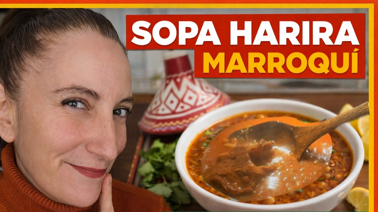 Harira marroquí con variantes que he ido probando y se van quedando con nosotros 😃