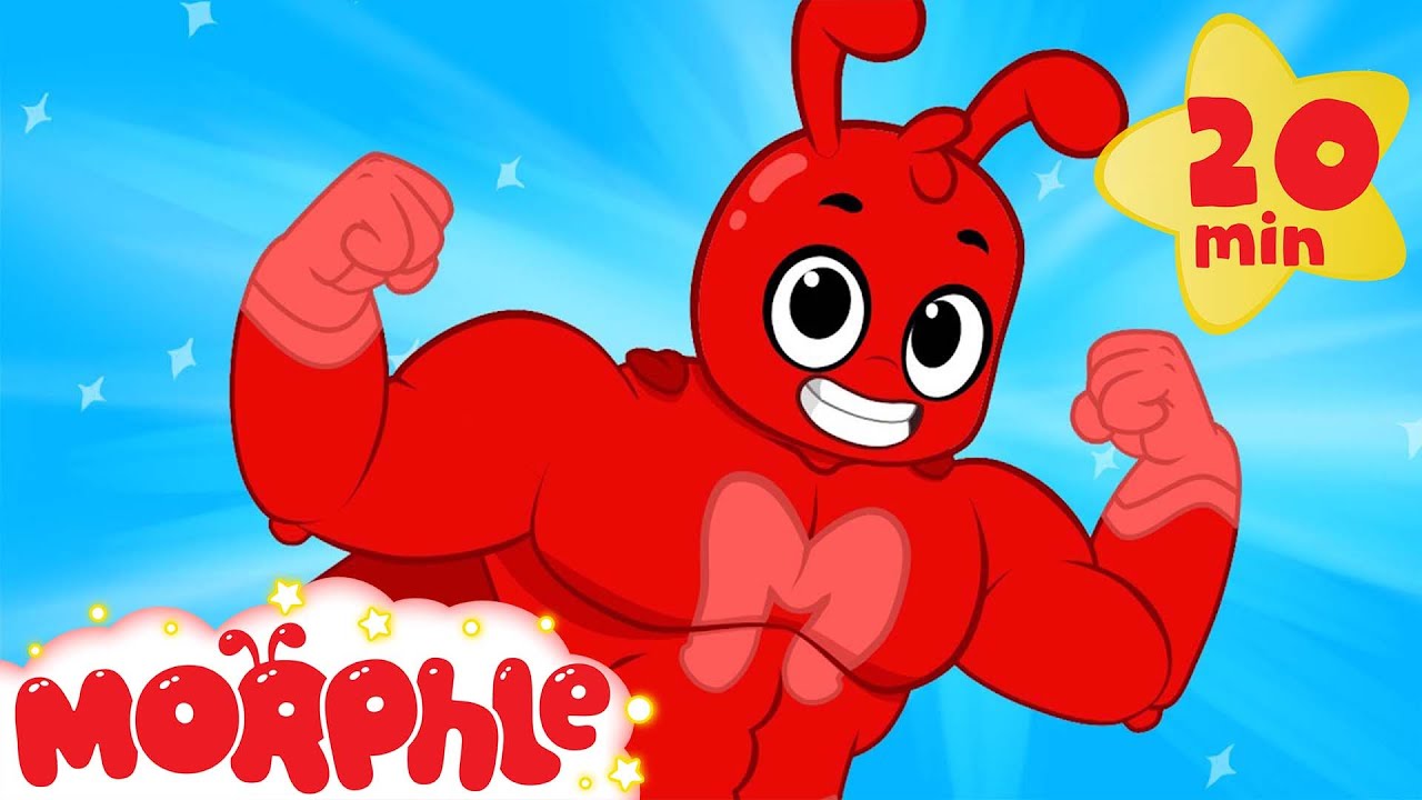 My Magic Super Hero Suit Morphle - Funny Superheroes kid videos  (+ car truck and dinosaur cartoons)