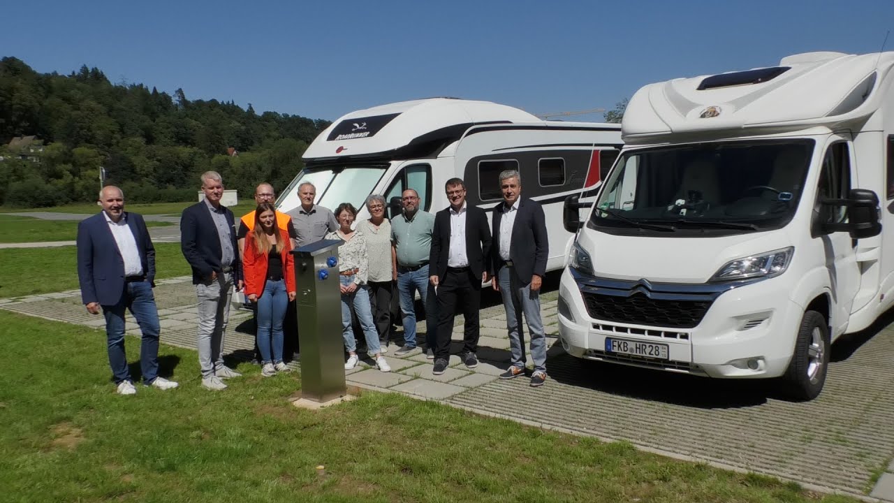 12 neue Wohnmobilstellplätze in Frankenberg