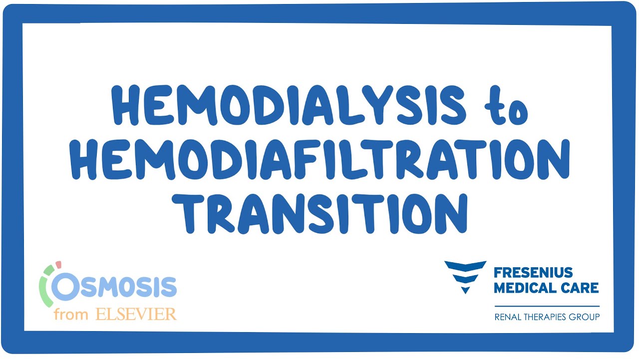 Fresenius - Transition from Hemodialysis to Hemodiafiltration