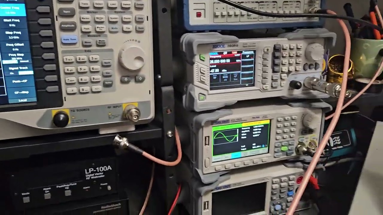 Hewlett Packard 8657B RF Signal Generator. Sold!