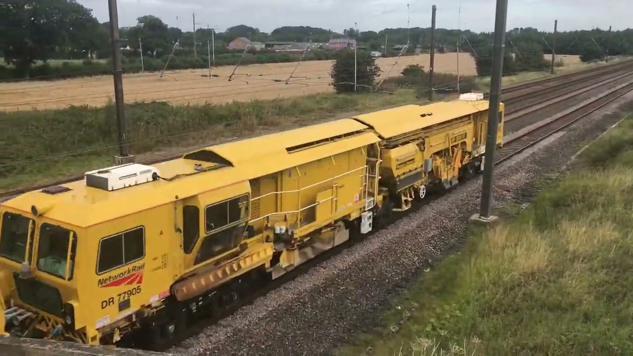 Trains - South Otterington (disused station) near Thirsk (ECML) - 4.9.2020
