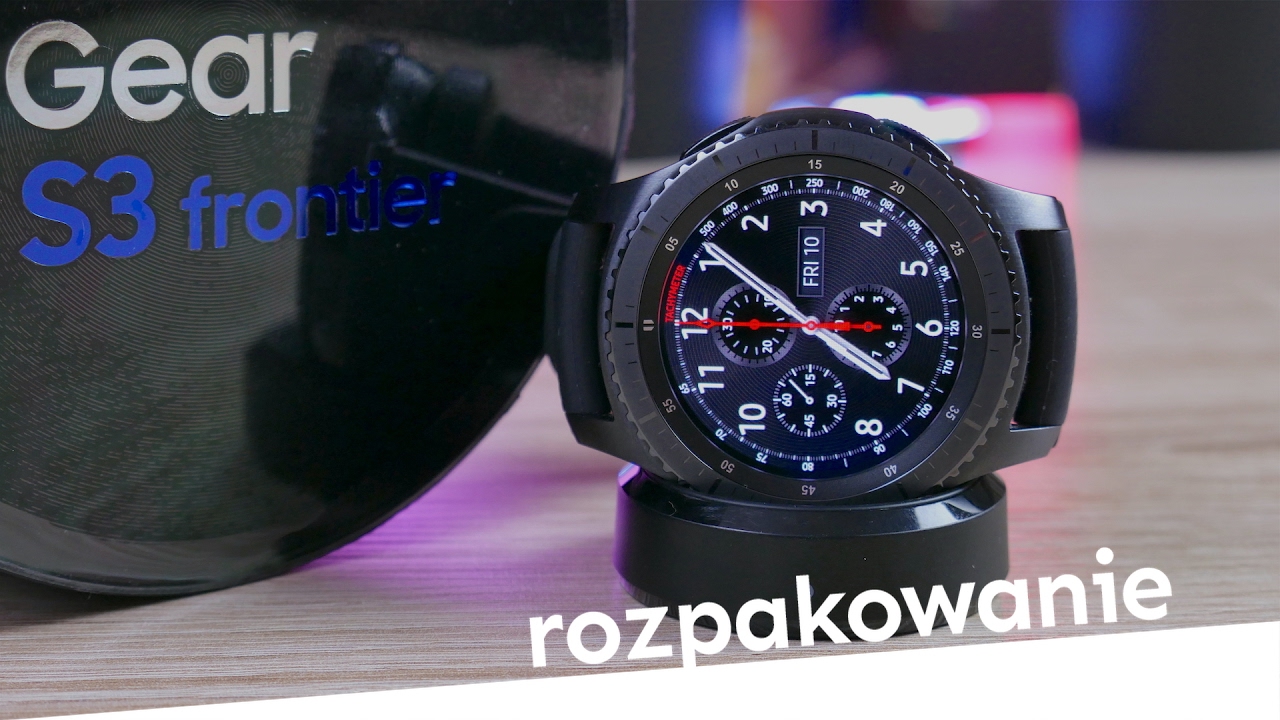Samsung Gear S3 Rozpakowanie + Konfiguracja