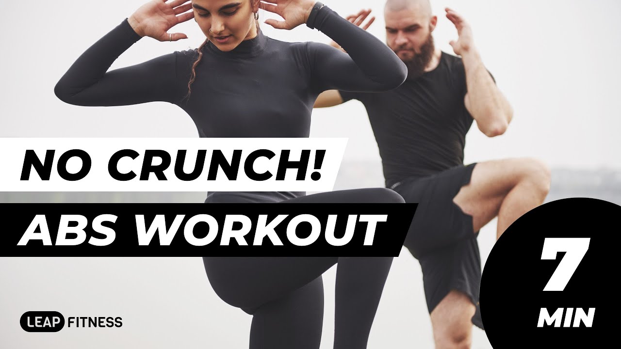 7 Min Total Abs Workout to Build Strong Core at Home in 4 Weeks(No Pain!)// No Equipment