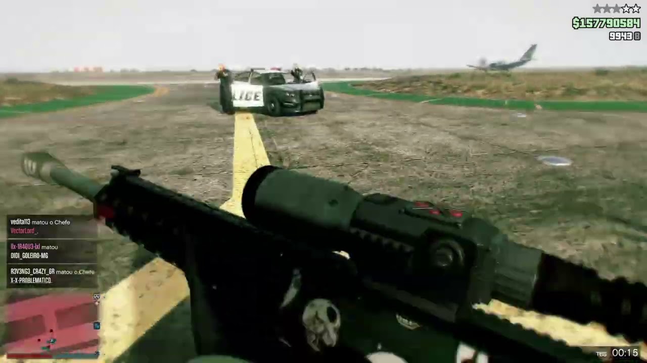 Grand Theft Auto V tretando c iraque no aero e dsgt
