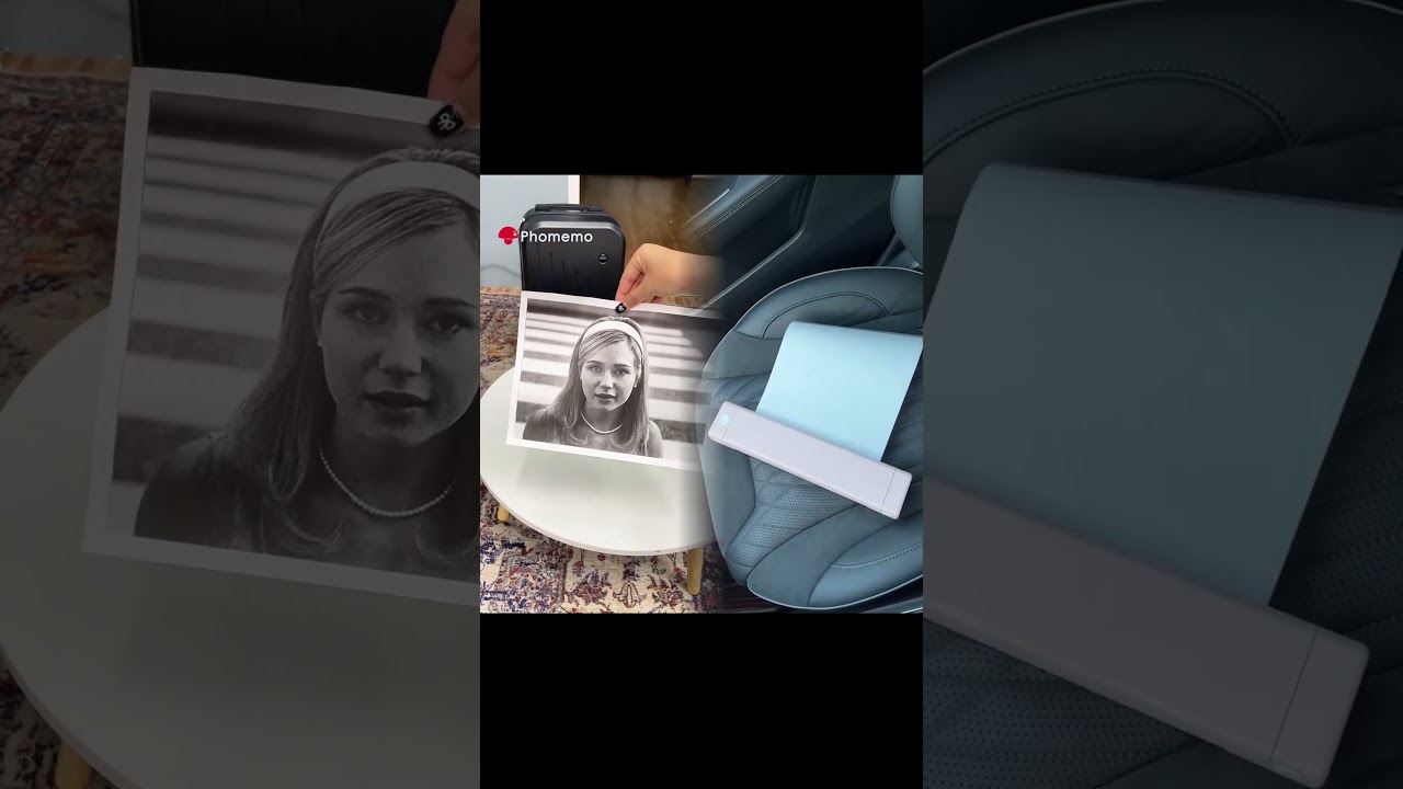 Best Portable Printer! You can print photos, contract and anything!