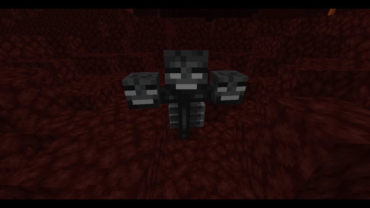 I Spawned And Killed The Wither Boss In Minecraft Trial!!(hardest boss)