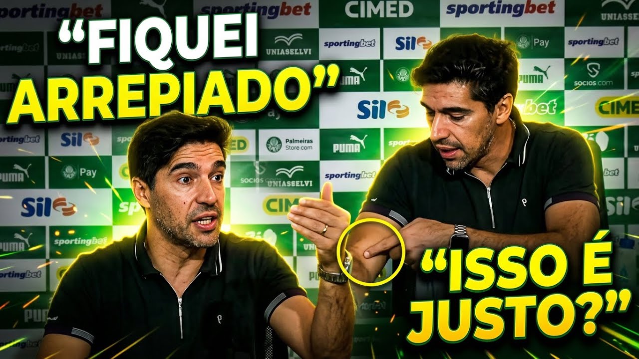 Abel Ferreira gets emotional and exclaims: 