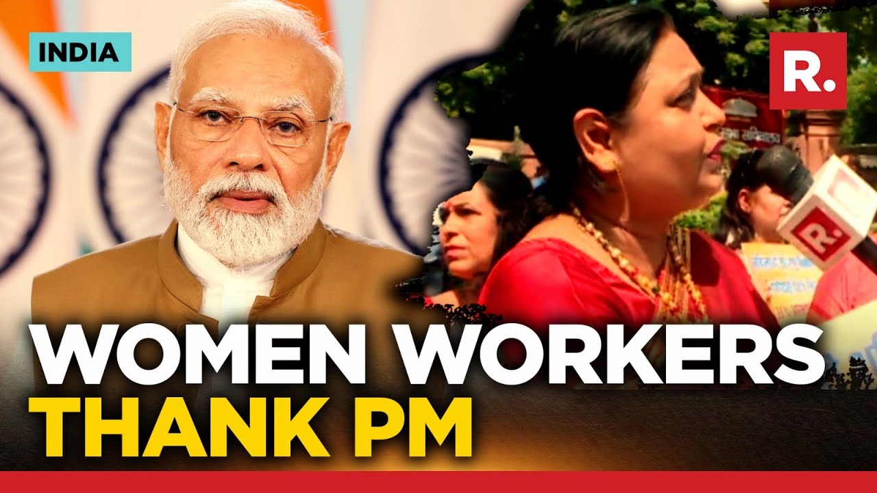 'Pradhan Mantri Ji Hai Tou Mumkin Hai', BJP Women MP'S Gather Outside Parliament | Ground Report