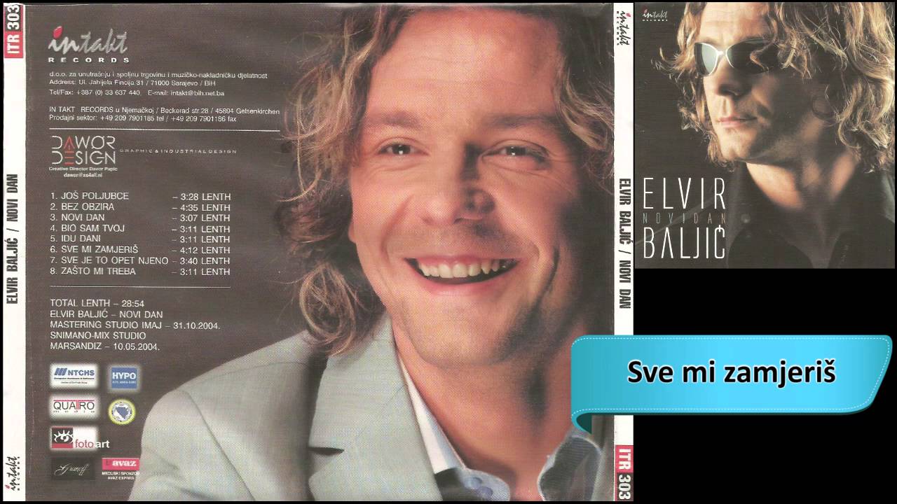 Elvir Baljic - Sve mi zamjeris - (Audio 2003) HD