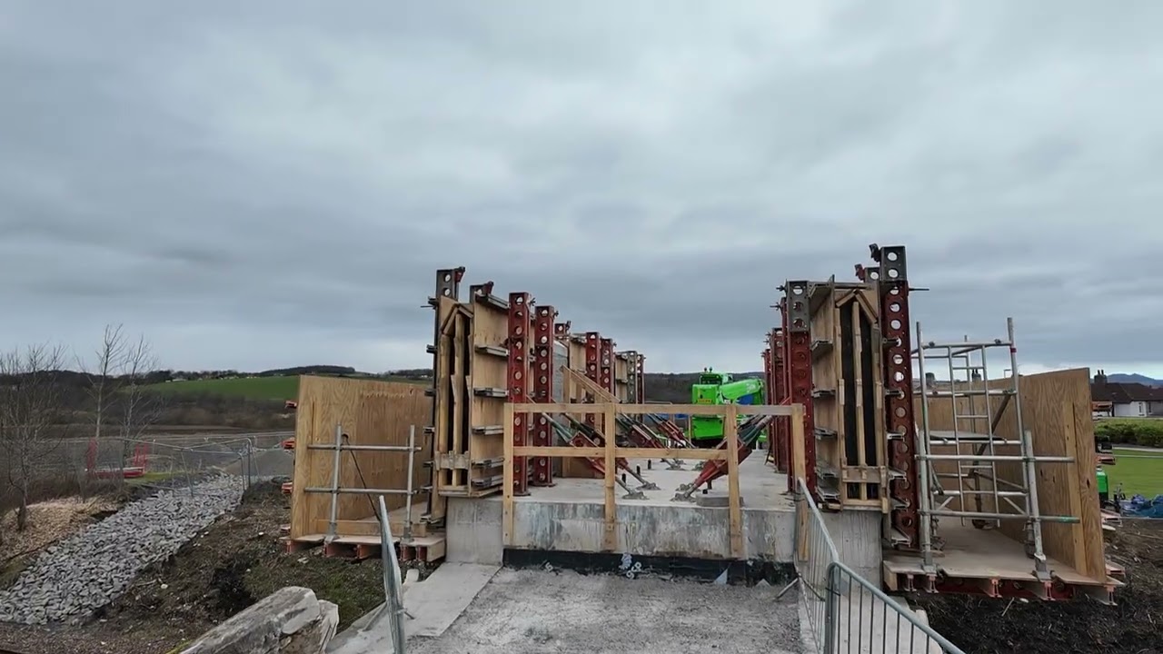 10 March 2026 Replacement rail bridge for pedestrians and farm equipment. Latest update