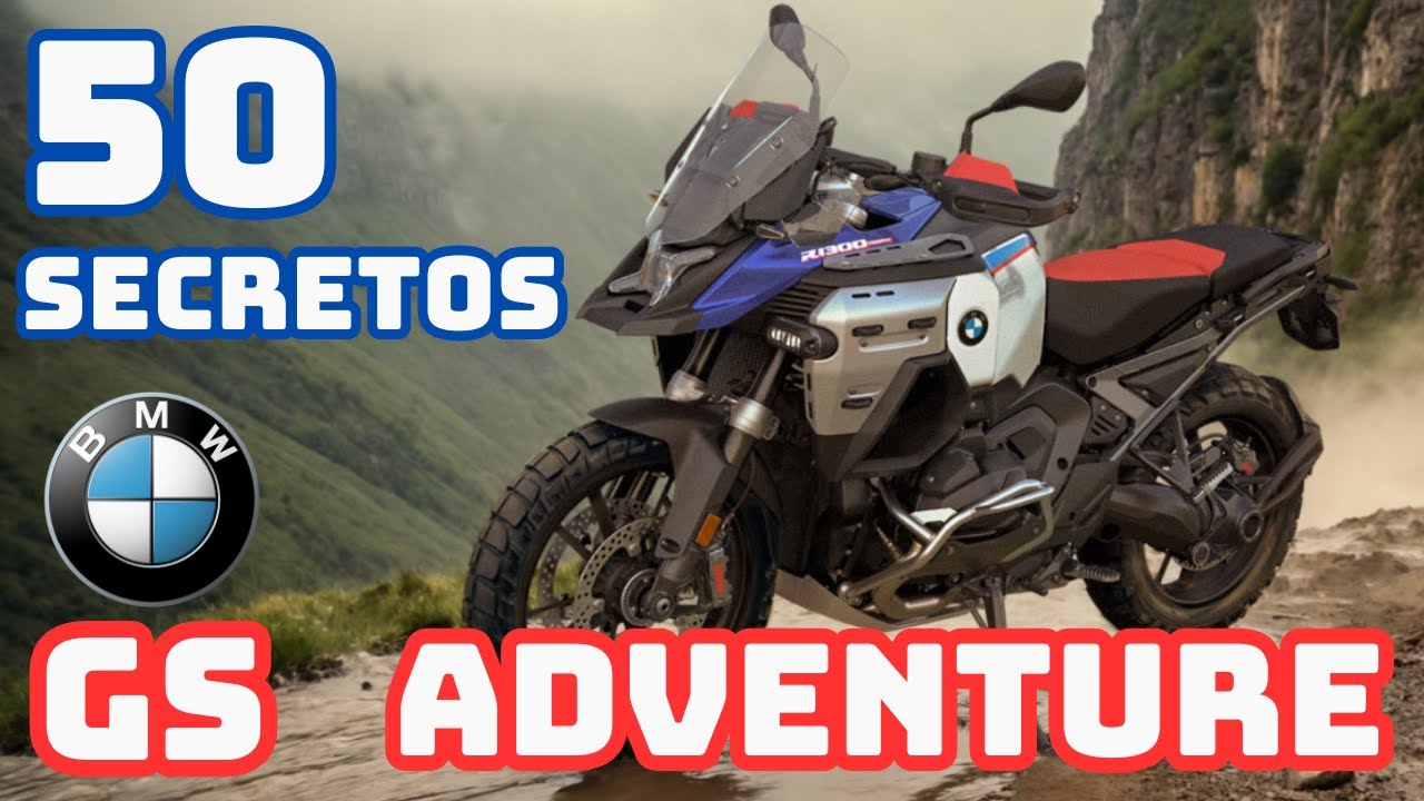 50 DETALLES SECRETOS de la NUEVA BMW R1300 GS ADVENTURE 2024 QUE NO SABÍAS