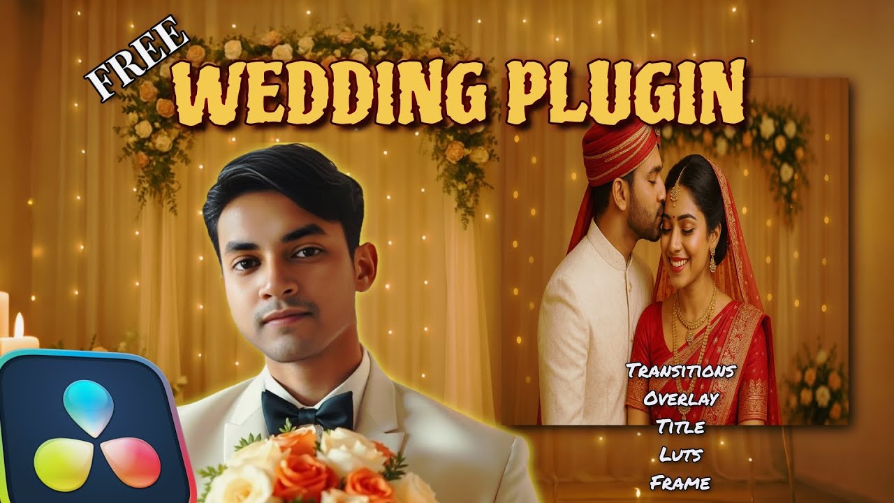 FREE Wedding Effects in DaVinci Resolve with THIS Amazing Plugin!