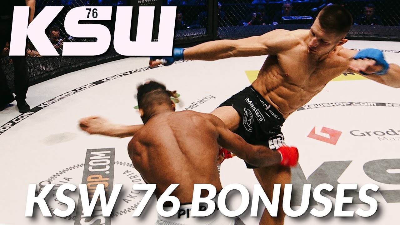 KSW 76: Najlepszy nokaut, poddanie i walka gali | Bonusy