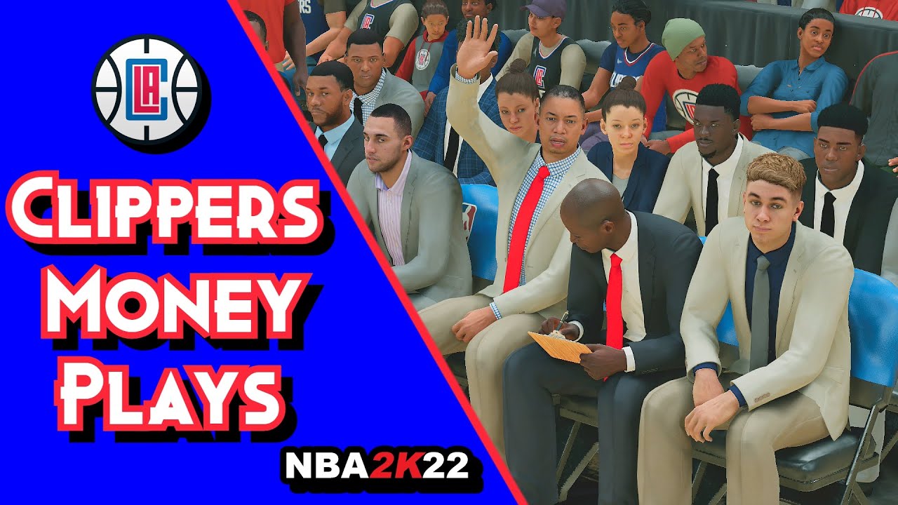 6 Clippers Money Plays ! NBA 2K22  Playbook Tutorial For MyTeam & Play Now | Get Open 3's & P&R
