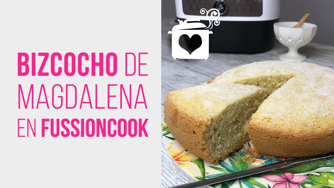 Bizcocho de Magdalena en FussionCook FC7Smart Olla Programable
