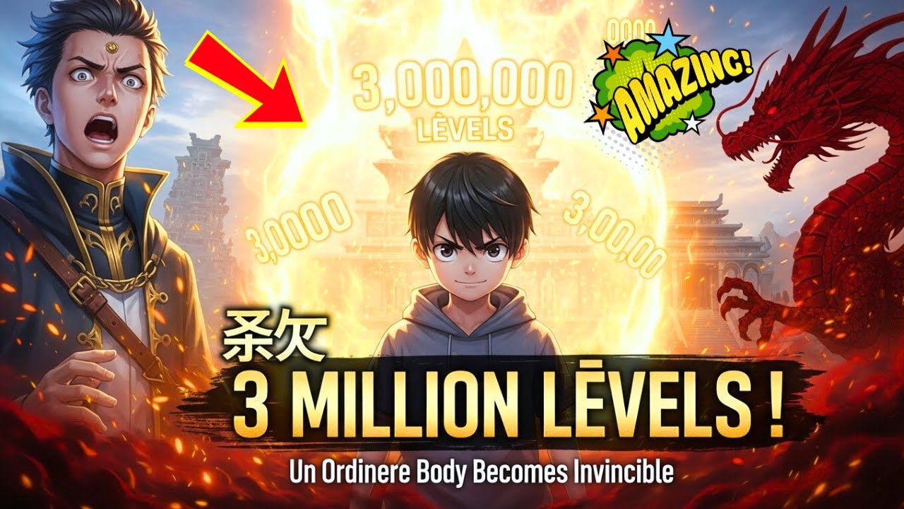 ⚡ Corps Ordinaire mais 3 MILLIONS de Niveaux – Même les Génies S’Inclinent! | Résumé de manhwa