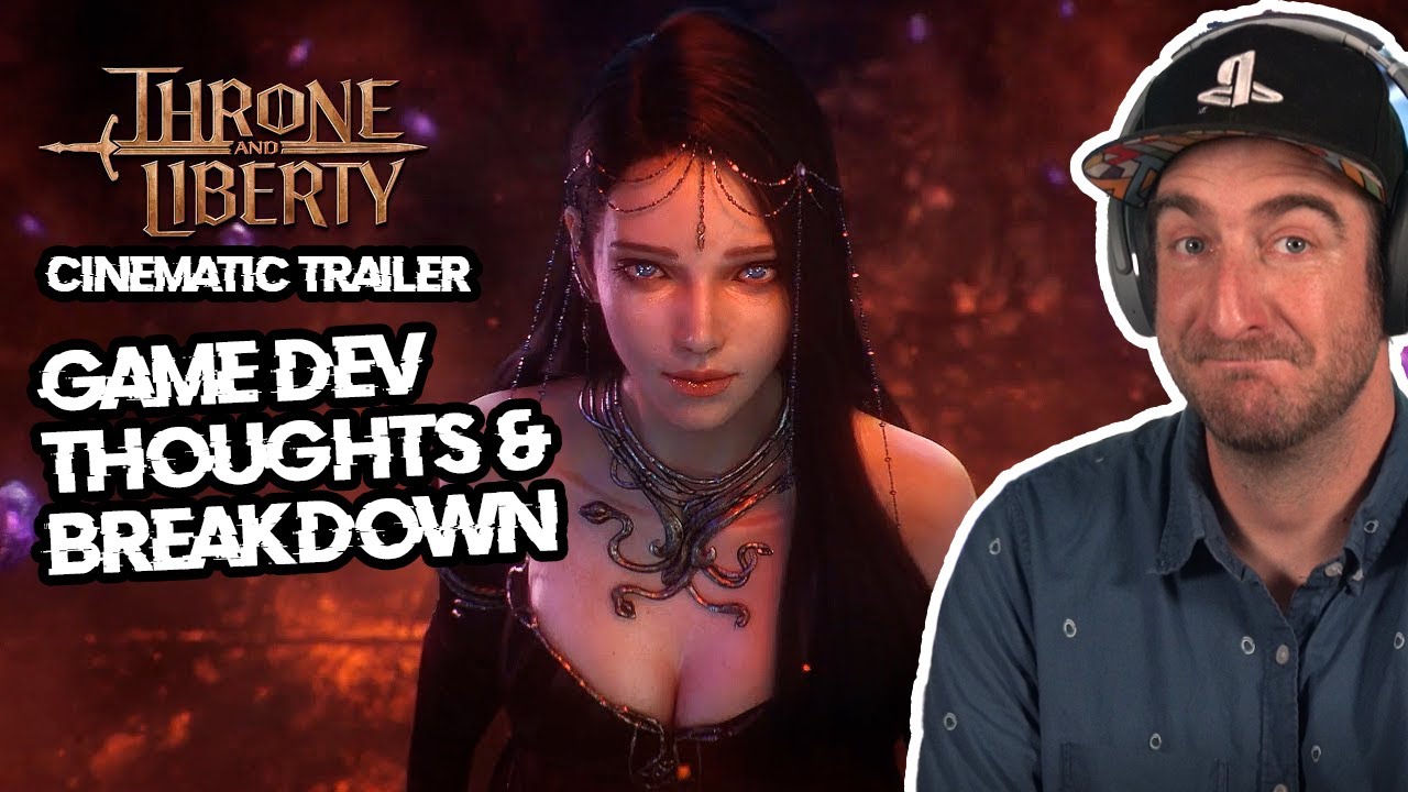 Throne and Liberty Cinematic Trailer Game Dev Reaction