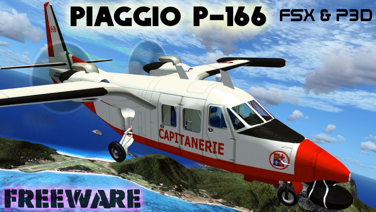 Piaggio P-166 Collection FSX & P3D Freeware | 4K Model Details