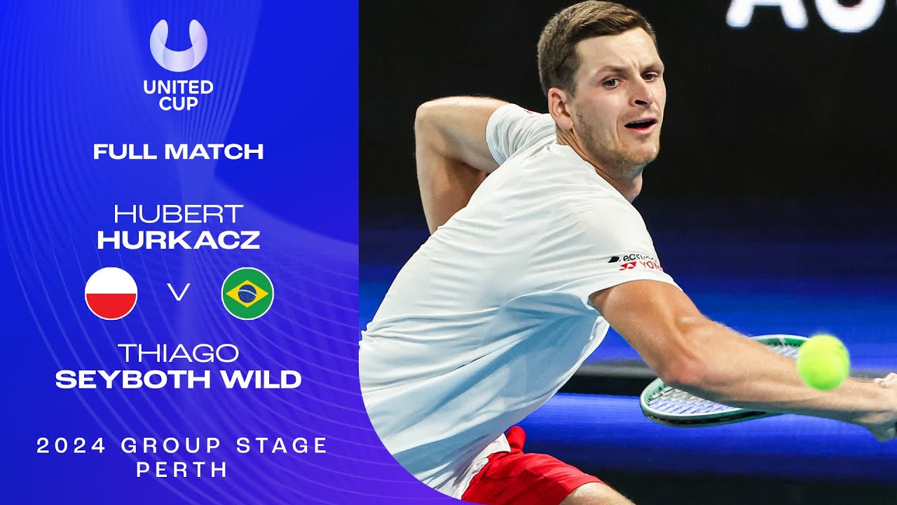 Hubert Hurkacz v Thiago Seyboth Wild Full Match | United Cup 2024 Group A