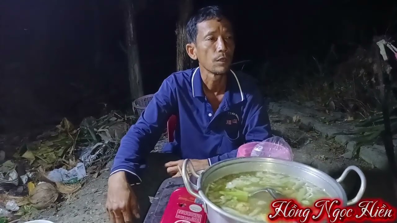 Hột vịt lộn ôm bầu hai anh em làm sương sương buổi chiều