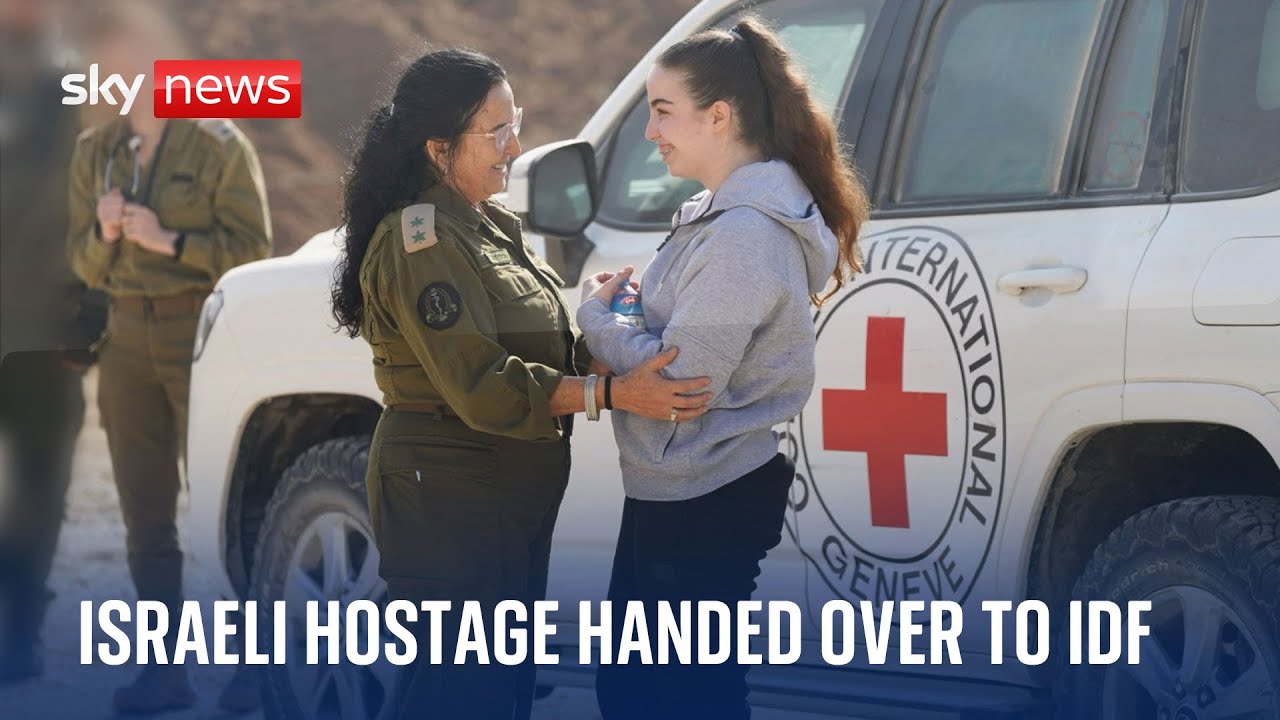 Israeli hostage Agam Berger has been handed over to the IDF