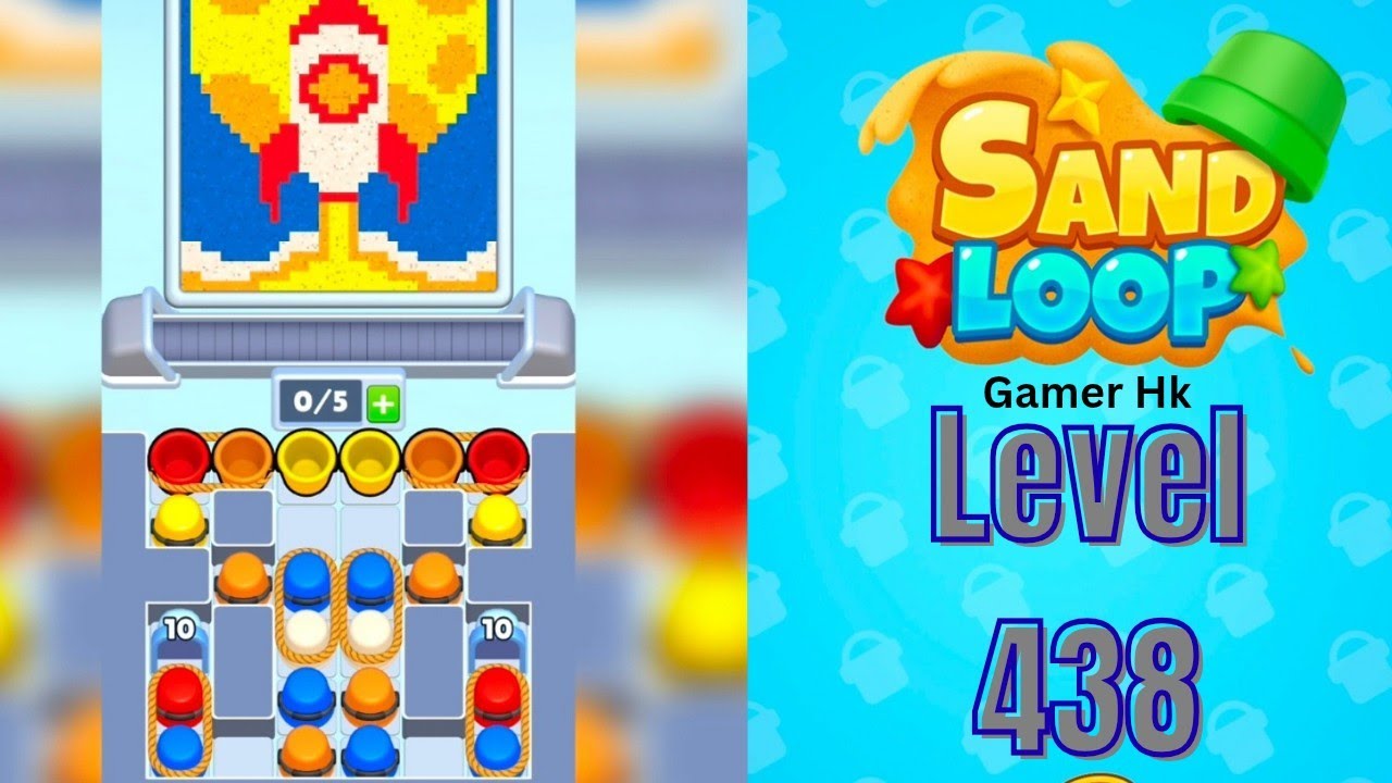 Sand loop level 438 Walkthrough Solution 