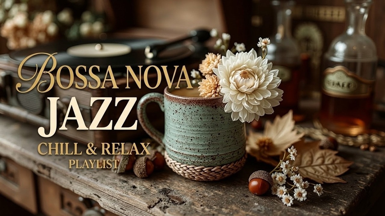Расслабляющий босса-нова джаз ~ Уютная атмосфера кофе для продуктивного утра дома