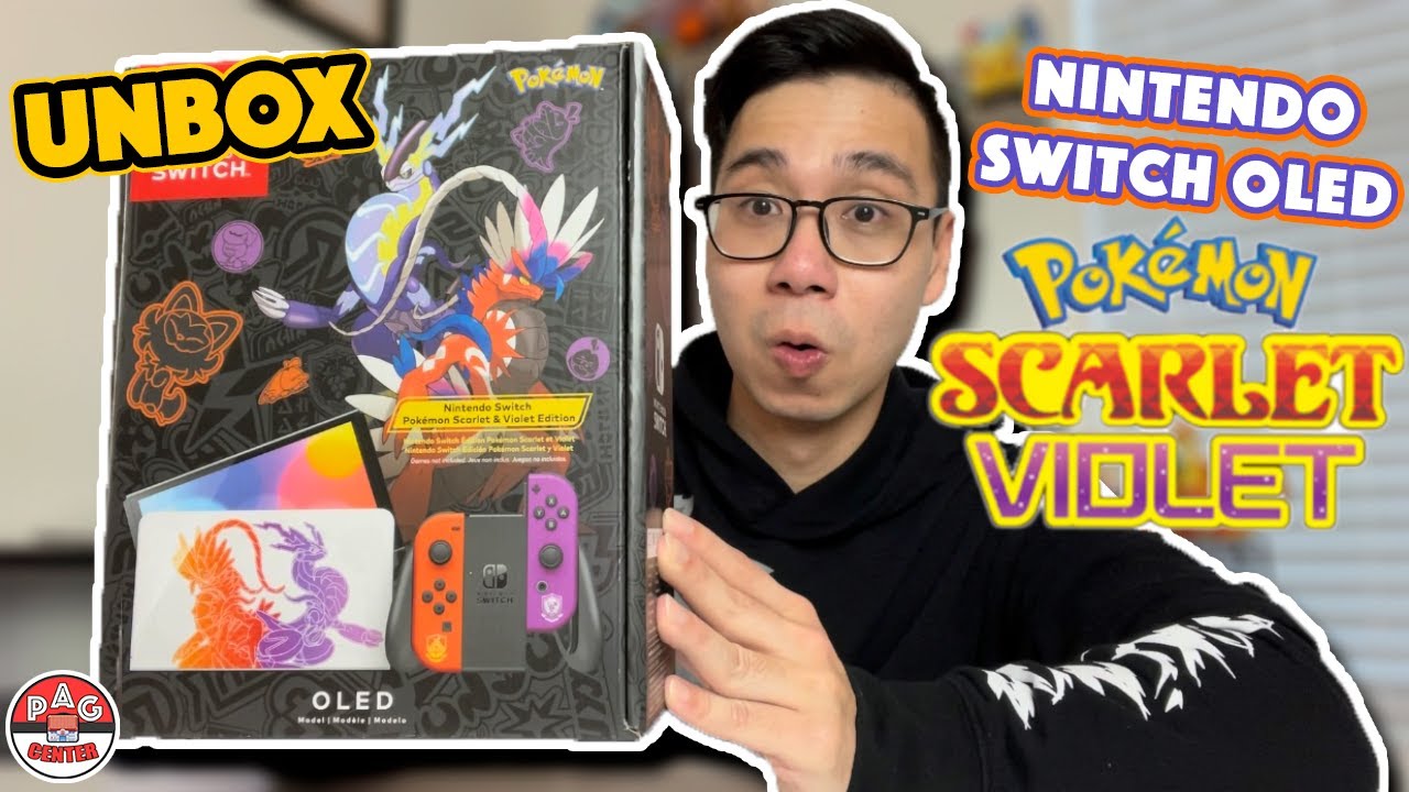 SI&Ecirc;U ĐẸP !! Wally mua Nintendo Switch OLED mới để chơi Pokemon Scarlet and Violet !!! | PAG Center
